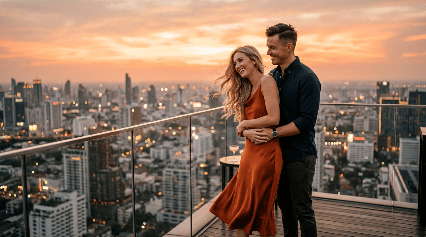 Sunset Beach Engagement